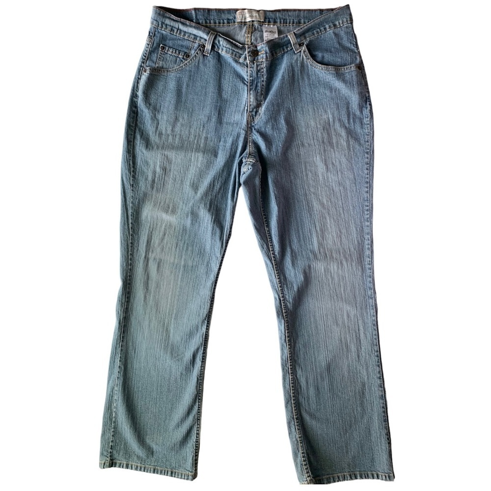 Signature Levi Strauss Y2K Textured Denim Bootcut Jeans, [Sz 18W Medium]